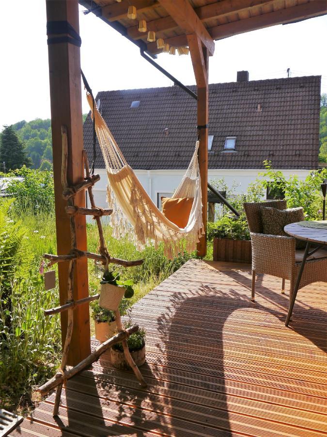 Ferienwohnung Waldschloss エッペンブルン エクステリア 写真